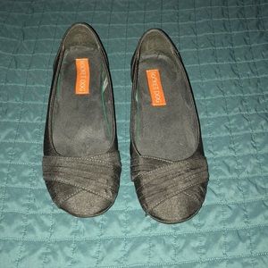 Pewter Ballet Flats